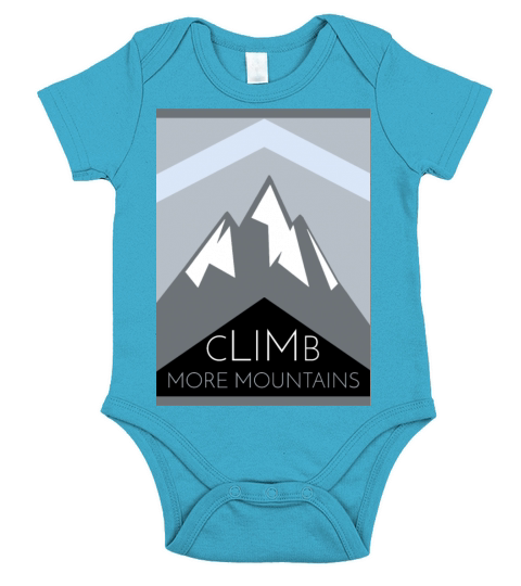 Climb more mountains sports Short Sleeve Baby One-Piece