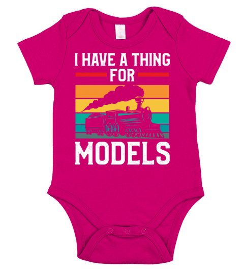 Model Train Collector Short Sleeve Baby One-Piece