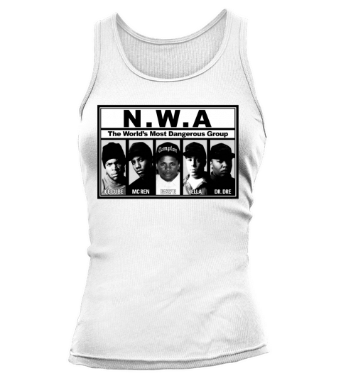N.W.A The Worlds Most Dangerous Group T-Shirt Tank top Woman