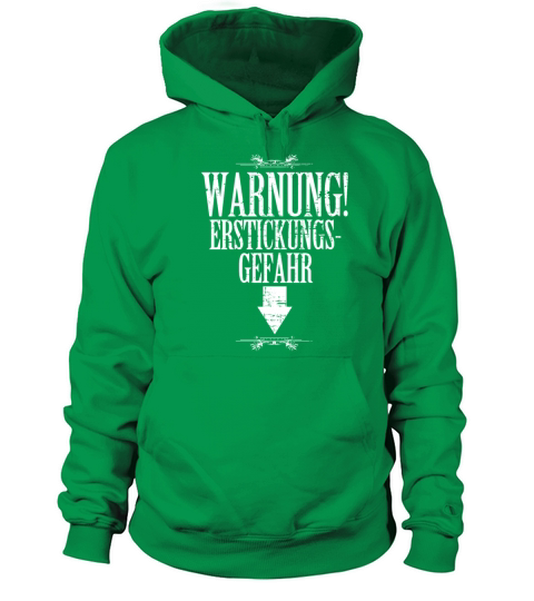 Warning danger of suffocation Vintage Schniblow Gi Women's Hoodie