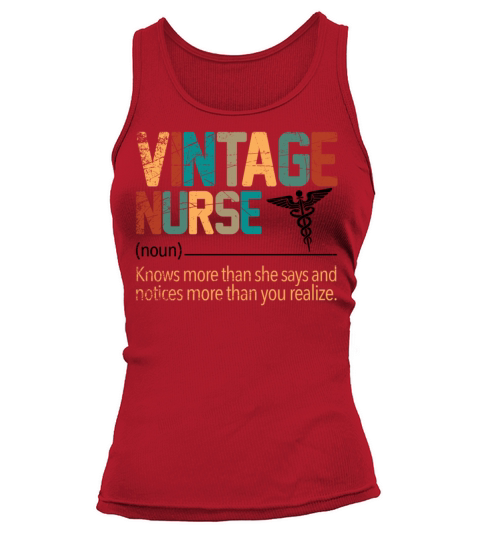 Vintage Nurse Women's Tank Top