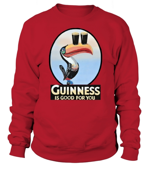 VINTAGE GUINNESS TOUCAN Women's Sweatshirt