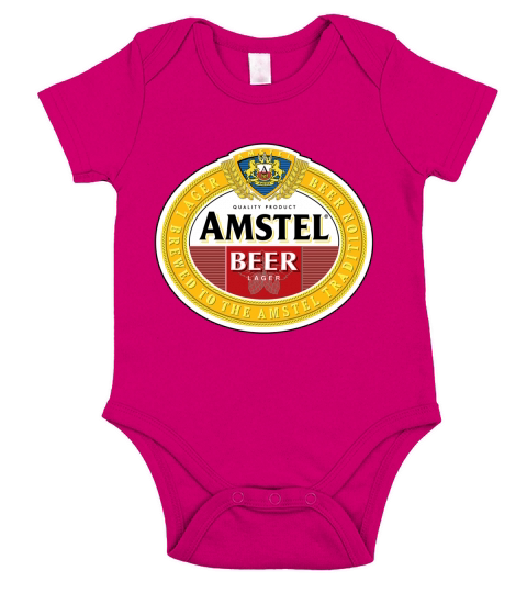 Amstel Beer - Unisex Long Sleeve Short Sleeve Baby One-Piece