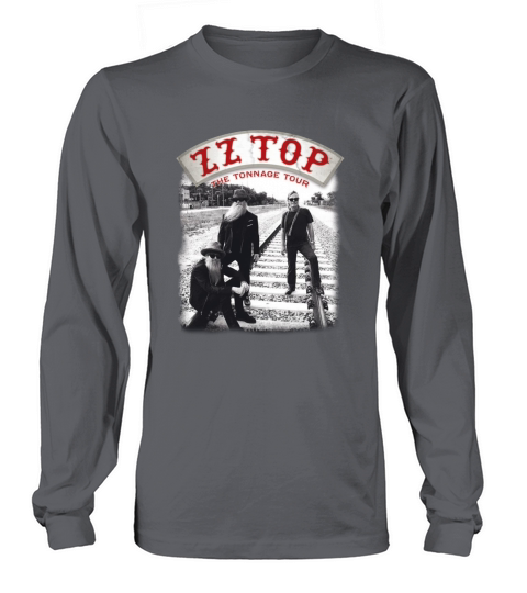 Vintage Zz Top Mono Picture Long sleeved Unisex