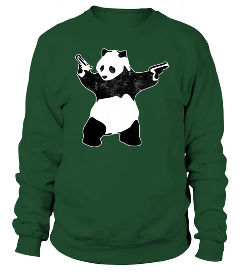 Panda Gun Men's Sweatshirt