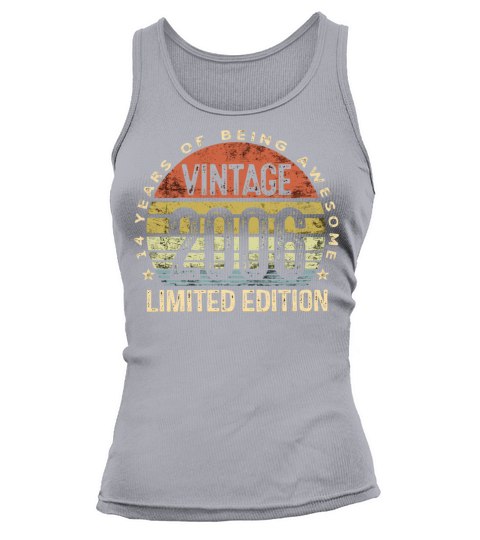 14 Year Old Gifts Vintage 2006 Limited Edition 14T Women's Tank Top