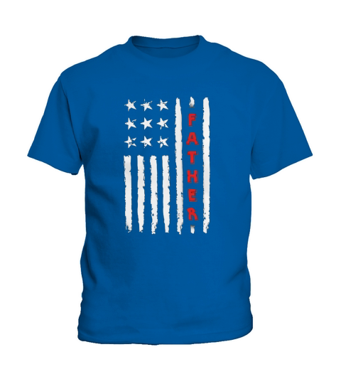 father american flag Kids T-Shirt