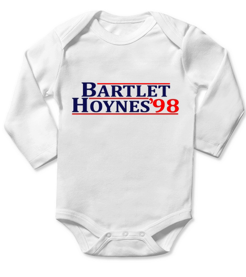 Bartlet and Hoynes 1998 Long Sleeve Baby One-Piece