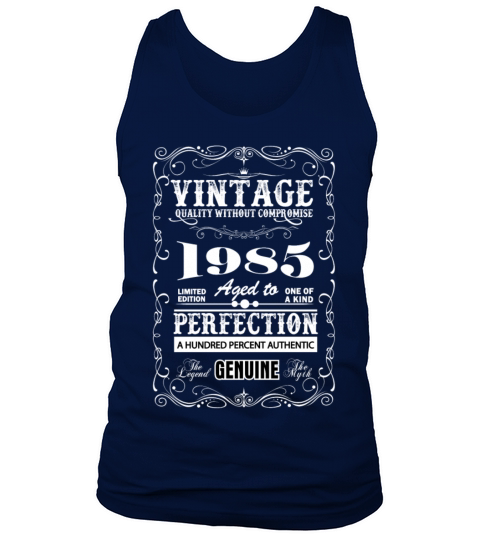 Premium Vintage 1985 Aged To Perfection Men's Tank Top