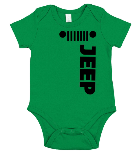 Jeep Short Sleeve Baby One-Piece