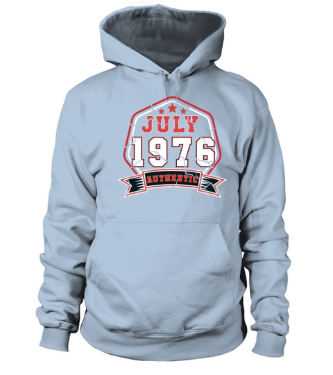 July 1976 Vintage Gift Idea Women's Hoodie
