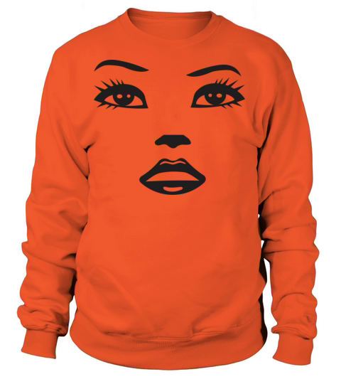 Girl Face Women's Sweatshirt