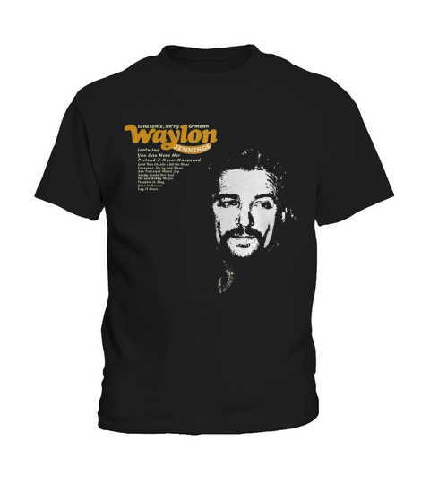 Waylon Jennings Tshirt Kids T-Shirt