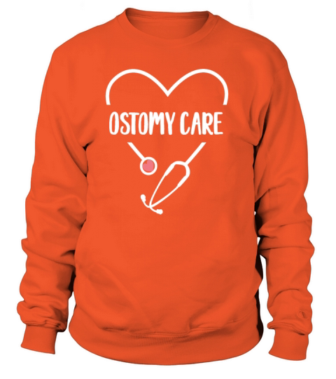 Love Nurse Heart Ostomy Care WOCN Certified Nurseb Women's Sweatshirt
