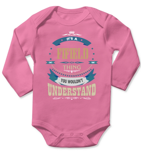 FIFIELD, Its a FIFIELD thing Long Sleeve Baby One-Piece