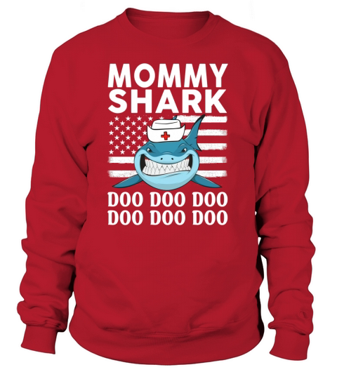 Mommy Shark Nurse Women's Sweatshirt