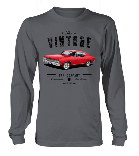 vintage car co chevelle Women's Long Sleeve