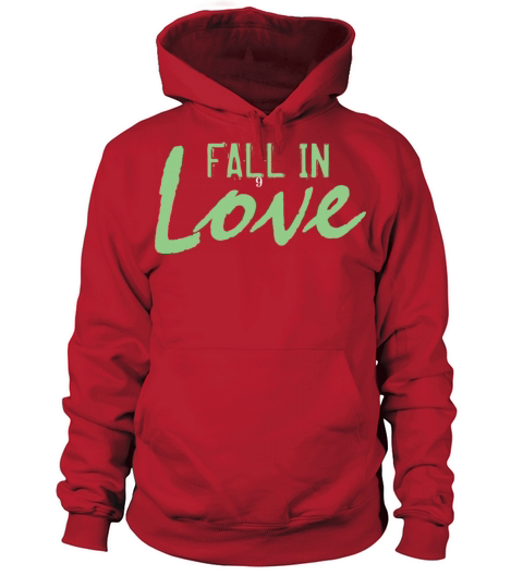 Fall in love Men's Hoodie
