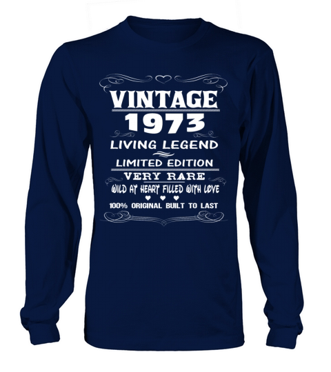 VINTAGE 1973 Women's Long Sleeve