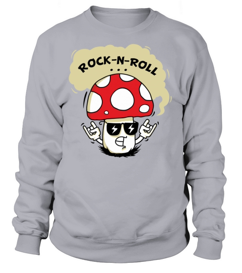 Rock-n-Roll Mushroom Women's Sweatshirt