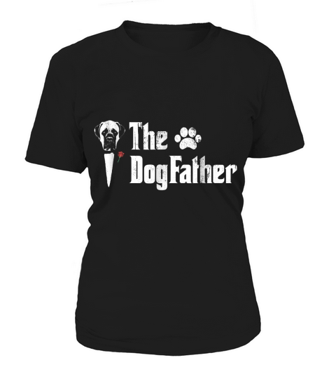 Mens The Dogfather English Mastiff Dog Dad Tshirt Fathers Day G Women's T-Shirt