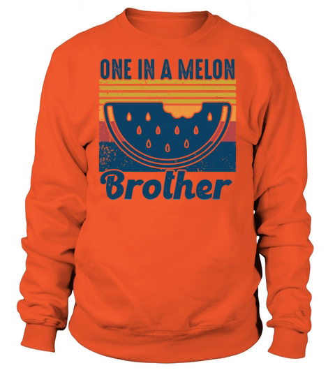 Family summer Watermelon Vintage One In A Melon Men's Sweatshirt