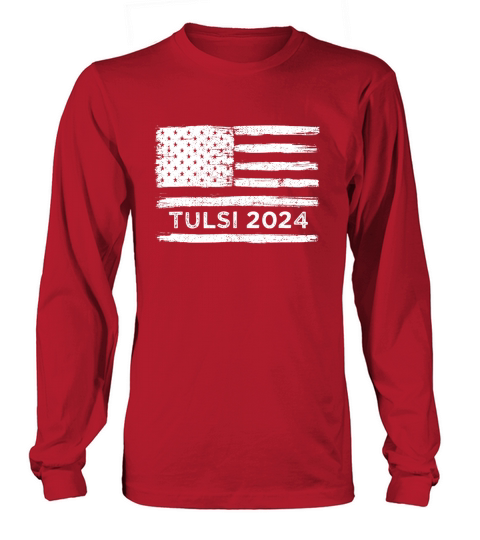 Tulsi Gabbard 2024 American Flag Long sleeved Unisex