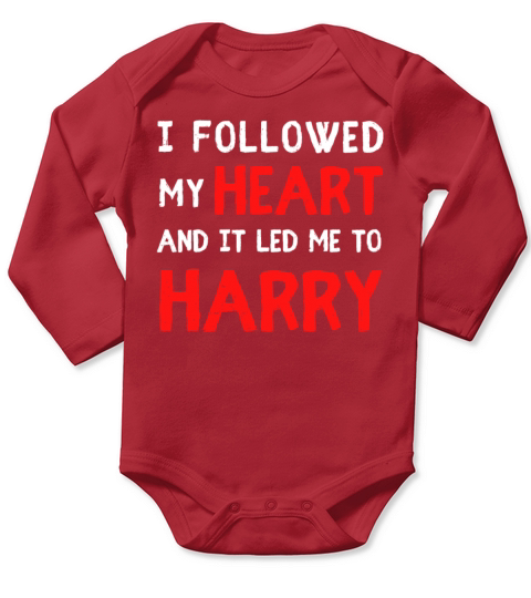 NAMED HARRY NAME FIRST NAME DAY SAYINGS Long Sleeve Baby One-Piece