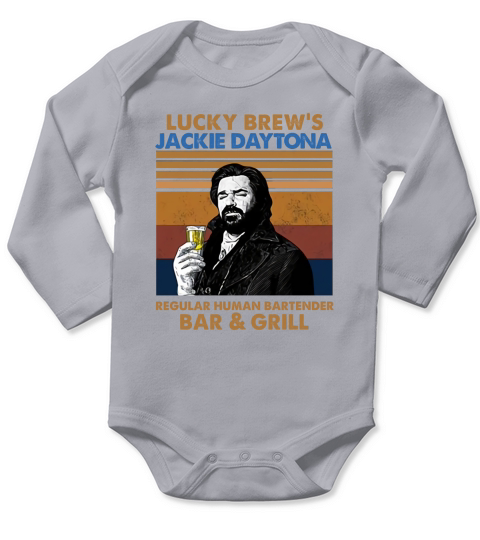 Jackie Daytona Vintage Lucky Brew Long Sleeve Baby One-Piece