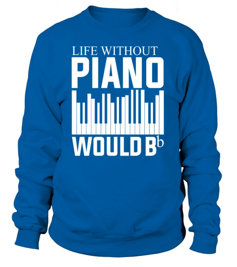 Piano Keyboard Gift Music Instrument Women's Sweatshirt