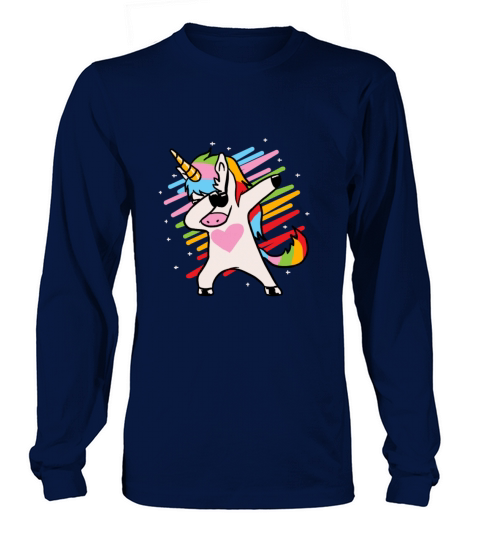 Dabbing Unicorn Dab Gift Women's Long Sleeve