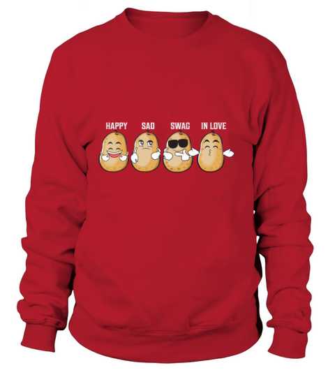 Funny Potatoes Comic Women's Sweatshirt