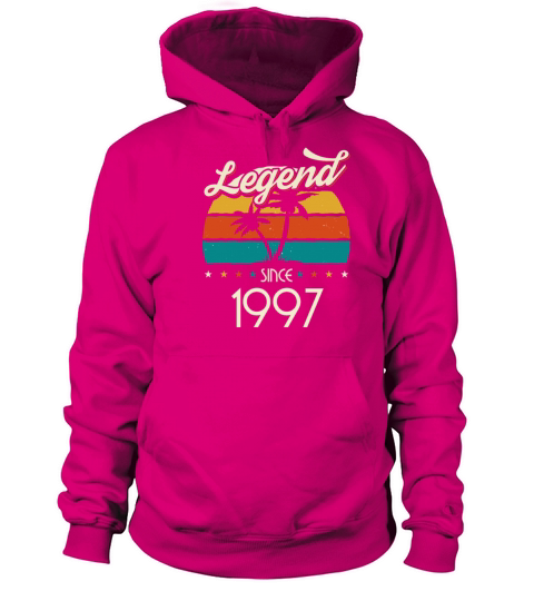1997 Vintage born in Retro age Birthday gift idea Men's Hoodie