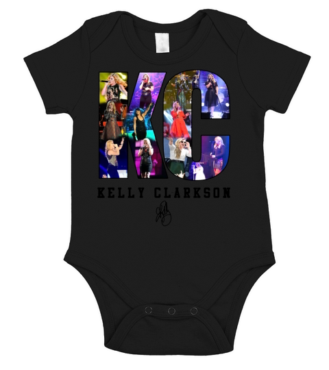 KELLY CLARKSON Short Sleeve Baby One-Piece