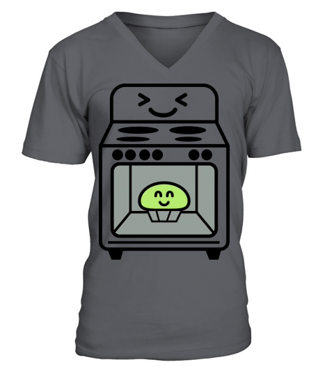 Womens pregnancy announcement "Bun in the oven" Men's V-Neck T-shirt