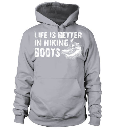 Hiker - Life is better in hiking boots Women's Hoodie