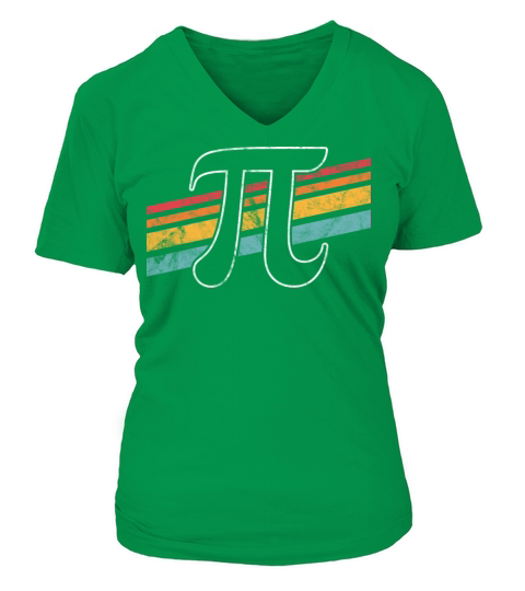 PI Day 2022 Math Lover Mathematics Retro Vintage V-neck T-Shirt Woman