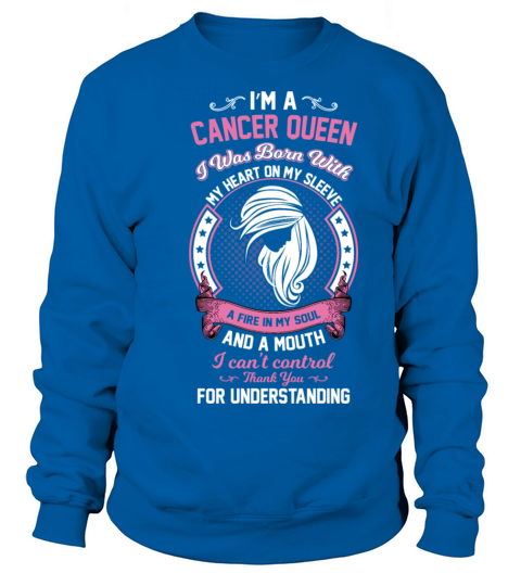 Cancer Zodiac T shirt Cancer Horoscope Women's Sweatshirt