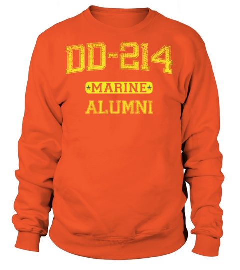 VETERAN DD 214 US MARINE ALUMNI Women's Sweatshirt