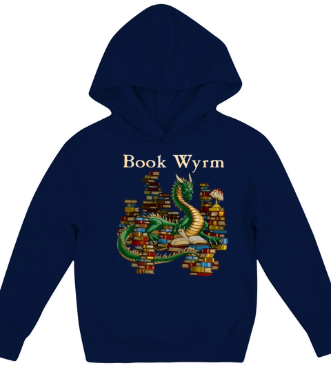 Dragon Books Wyrm Kids Hoodie