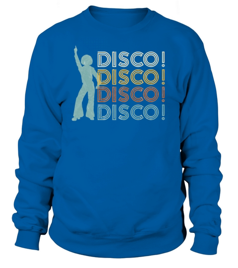Disco 70s Vintage Retro Sunset Women's Sweatshirt