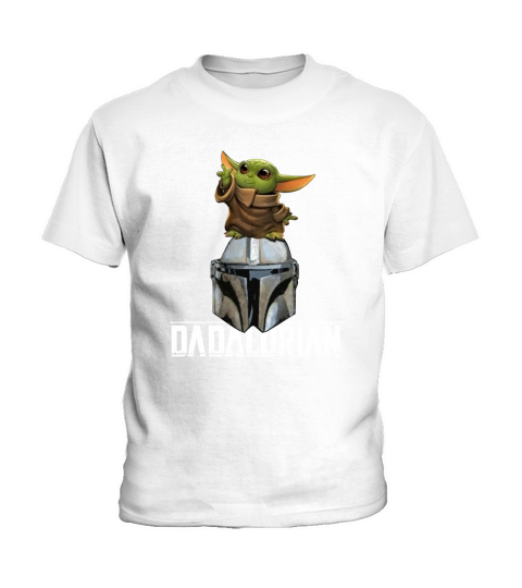 Cute The Dadalorian for Fathers Day Kids T-Shirt