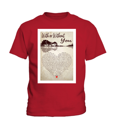 With Or Without You - Coffee Mug (colored) Kids T-Shirt
