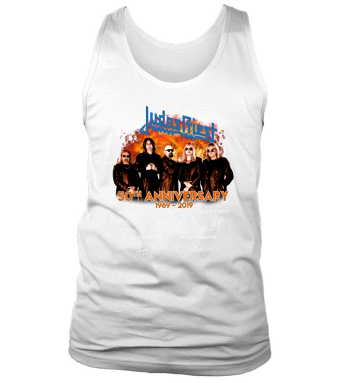Judas Priest 50th Anniversary 1969 2019 Tank Top Unisex