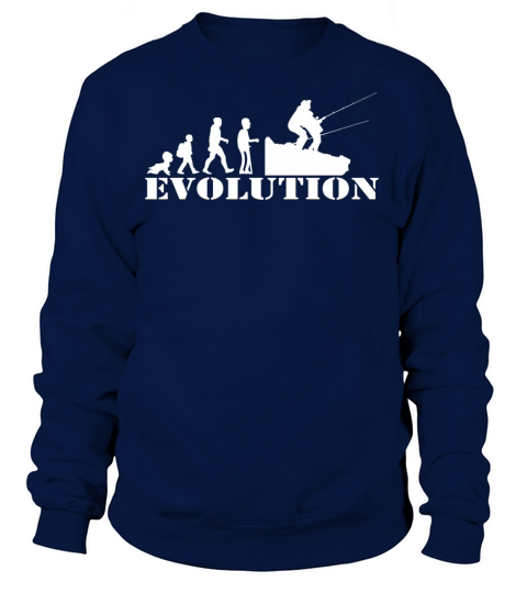 Fishing Fishingman - Evolution old man Women's Sweatshirt