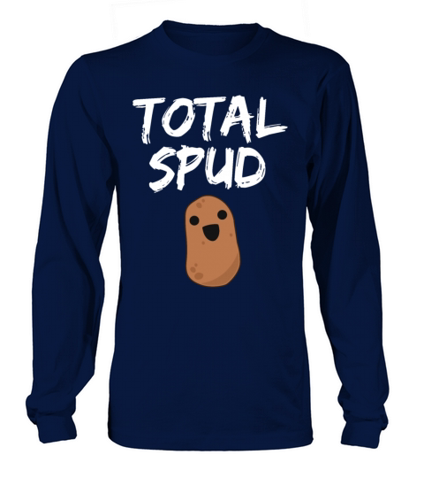 Total Spud - Total Stud Funny Food Potato Joke Women's Long Sleeve