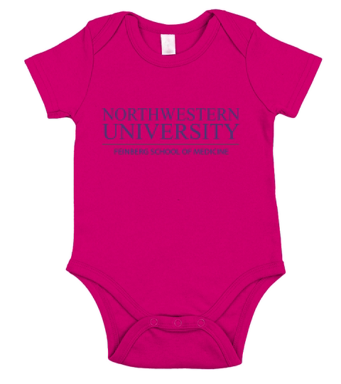 Northwestern University School Of Medicine Class Short Sleeve Baby One-Piece
