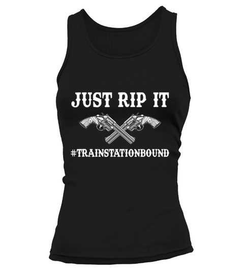 Just Rip It Train Station Bound Tank top Woman