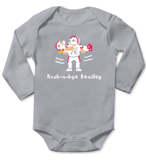 rock a bye beasley Long Sleeve Baby One-Piece