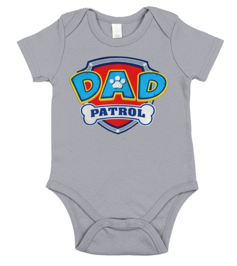 Patte de patrouille papa - Papa Short Sleeve Baby One-Piece